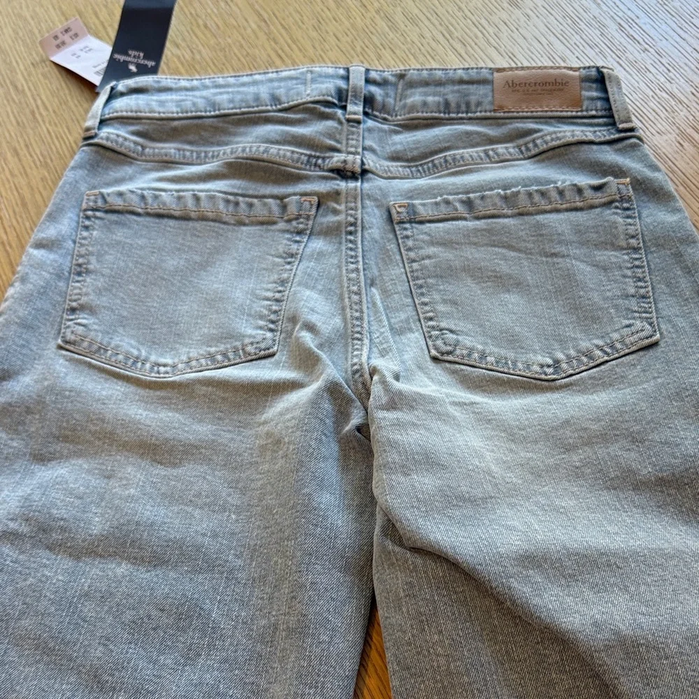 Abercrombie Kids Light Blue Wide Leg Jeans 13/14L - Picture 5 of 5